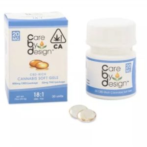 Care By Design - 18:1, 20mg, 30 unit Soft Gels