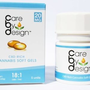 Care By Design 18:1 Soft Gels - 20MG 5 Units