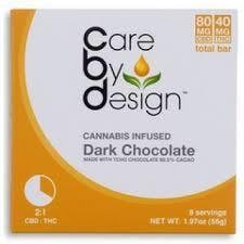 Care By Design 2:1 Dark Chocolate Bar