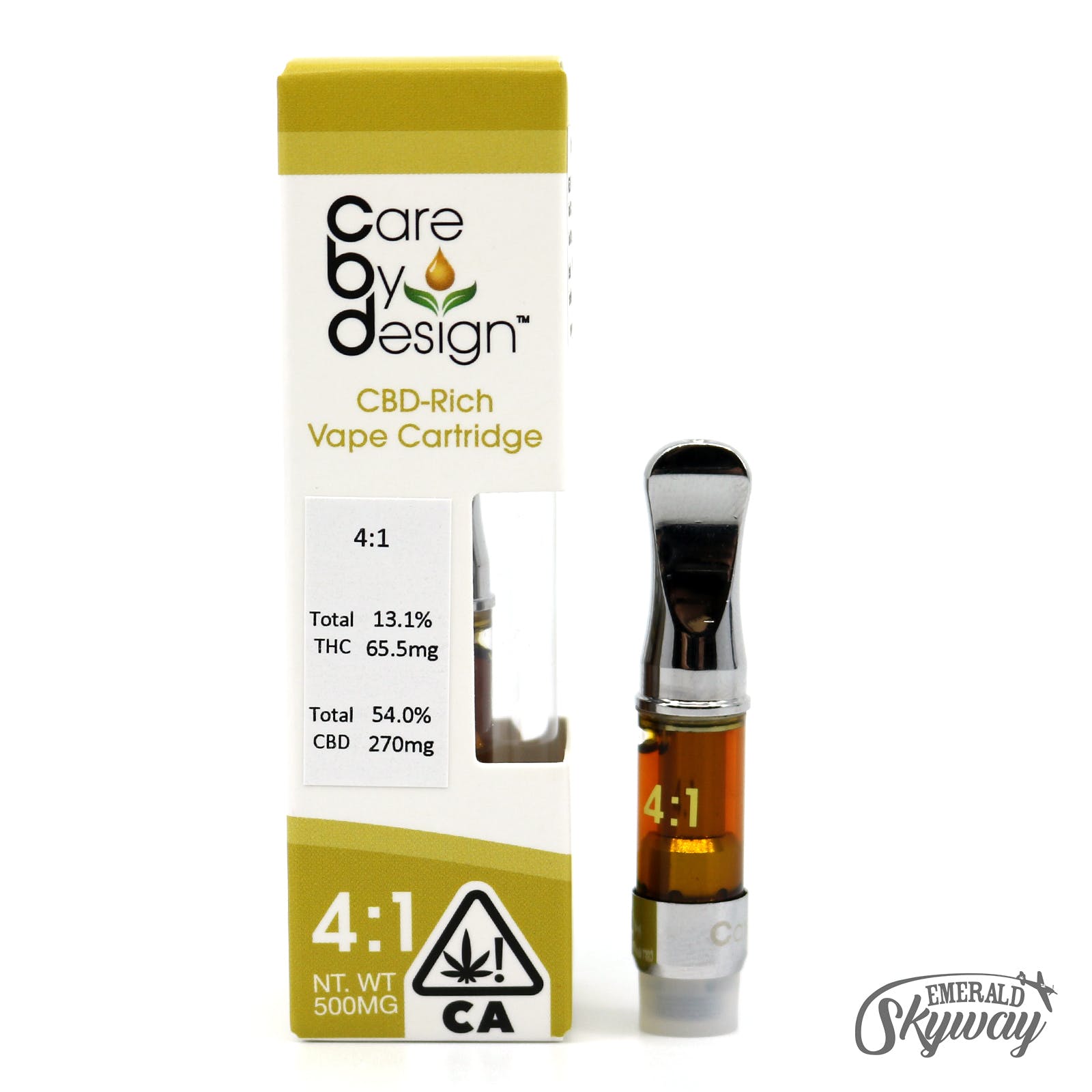 Care By Design: 4:1 CBD:THC Cartridge