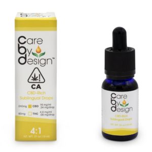 Care By Design - 4:1 Sublingual Drops - 240mg / 15mL