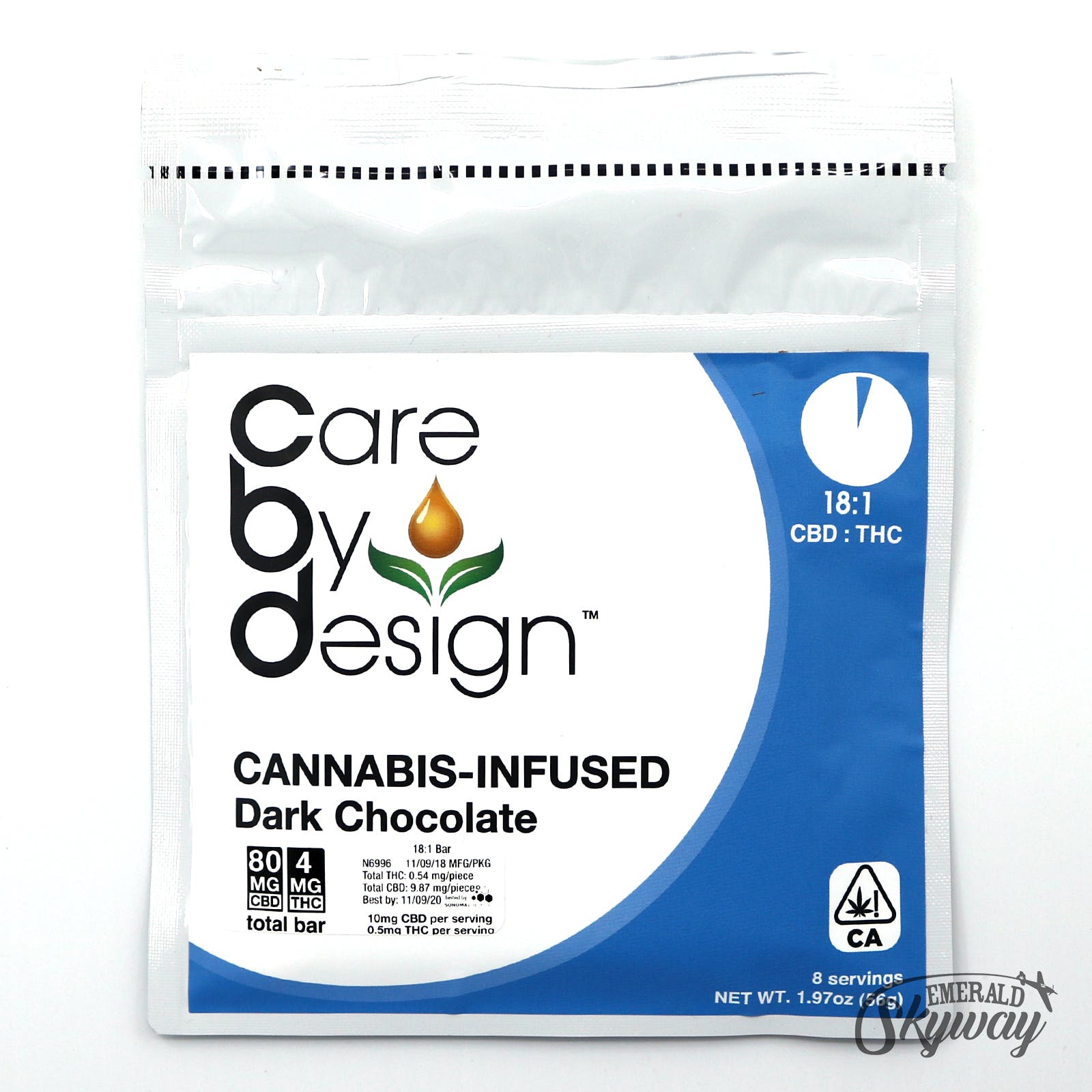 Care By Design: CBD Chocolate 18:1