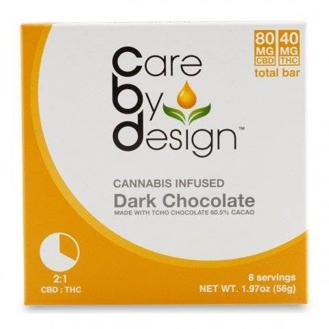 Care By Design - CBD Chocolate - 2:1 80mg CBD/40mg THC