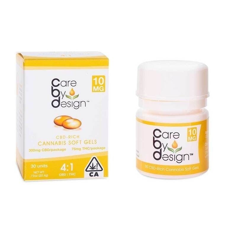 Care By Design Soft Gel 4:1 10mg(30Caps)