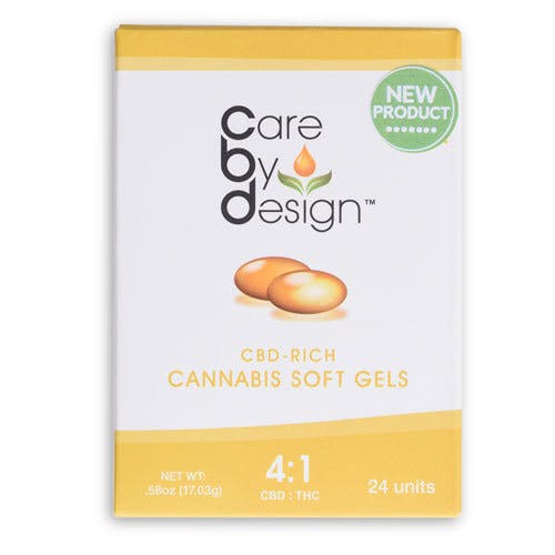 [CareByDesign] 4:1 CBD Soft Gels (30ct)