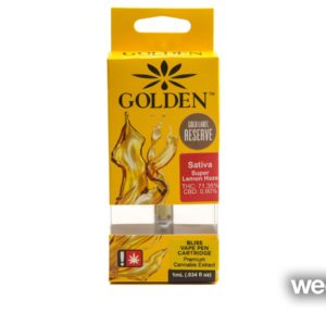 Cartridge Golden Gold Label Reserve 1G Distillate