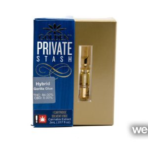 Cartridge Golden Private Stash 1G Distillate