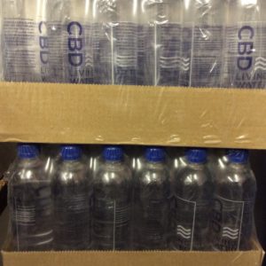 Case of CBD Living Water, 25mg/bottle
