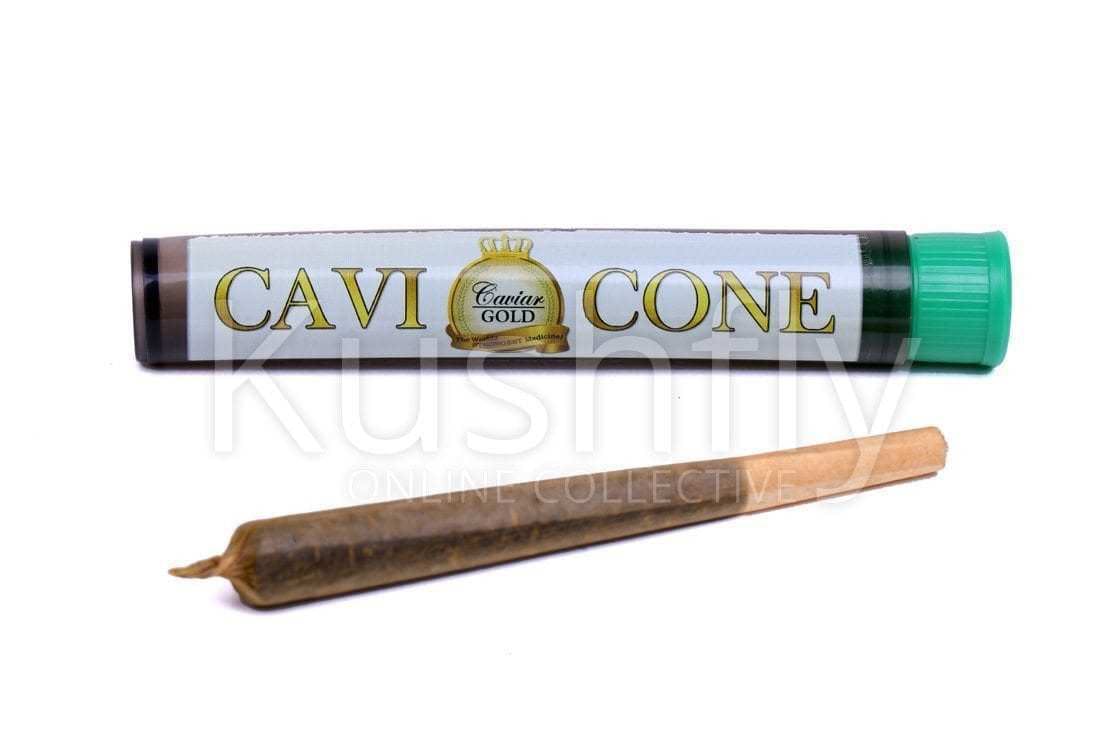 preroll-cavi-cone-apple-1-5g-caviar-gold