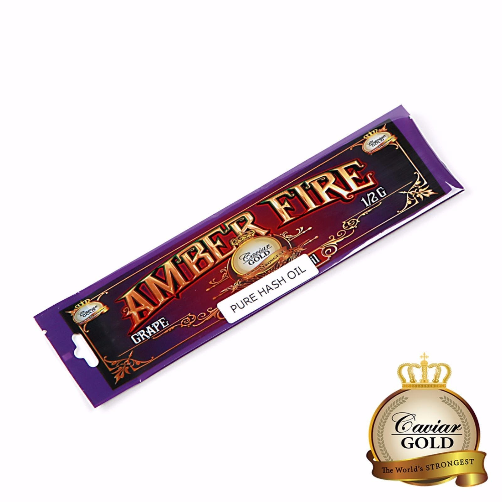CAVIAR GOLD | Grape Amber Fire Hash Oil