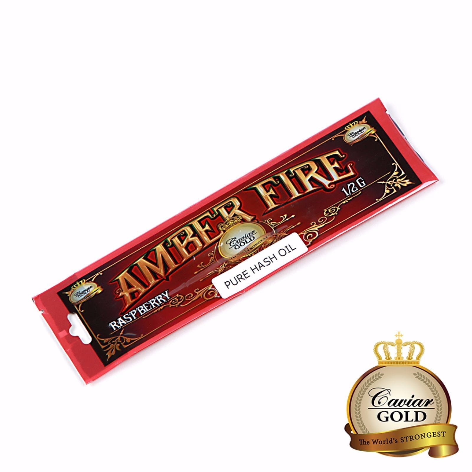 CAVIAR GOLD | Raspberry Amber Fire Hash Oil