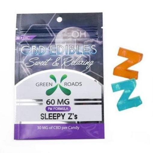 CBD 60mg Sleepy Z's Gummies