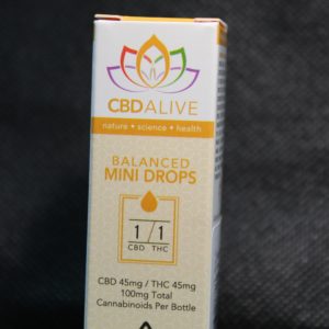 CBD Alive - Balanced Mini Drops 1:1