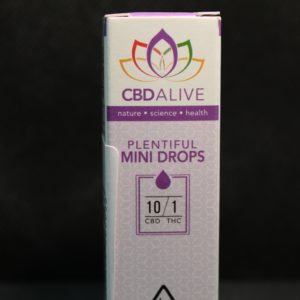 CBD Alive - Plentiful Mini Drops 10:1