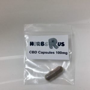 CBD capsules 100mg