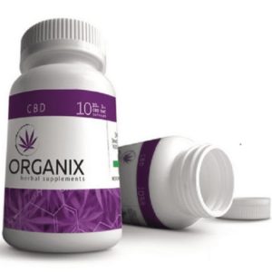 CBD Capsules by Organix Herbal Supplement