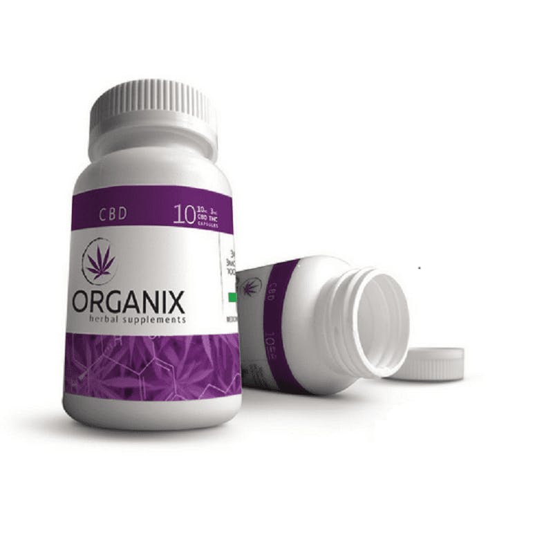 CBD Capsules by Organix Herbal Supplements