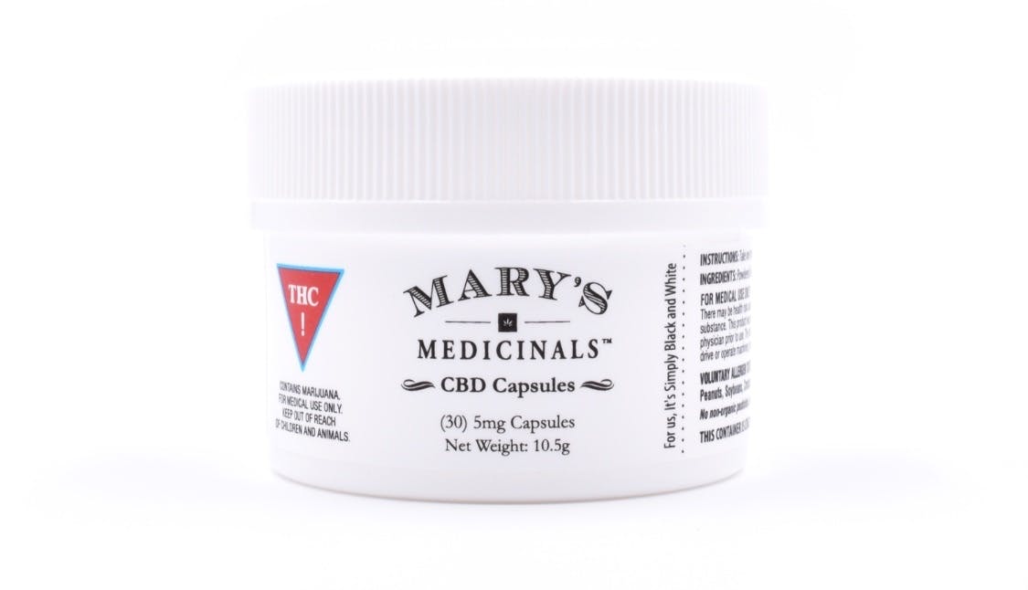 CBD Capsules - Mary's Medicinals