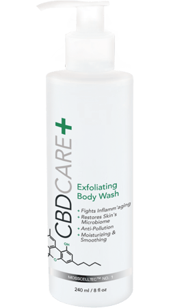 CBD Care+ Exfoliating Body Wash