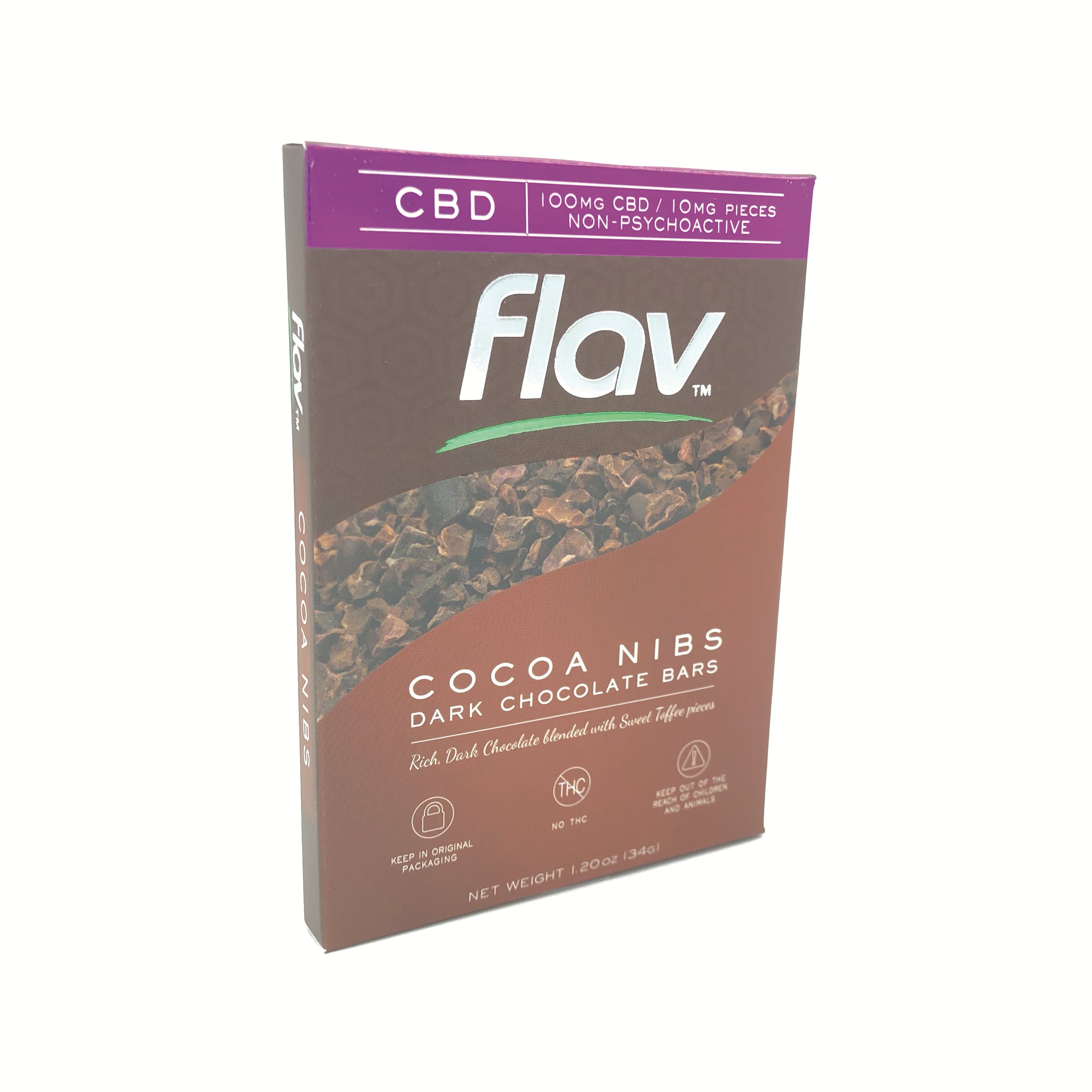edible-flav-cbd-chocolate-bar-cocoa-nibs-100mg