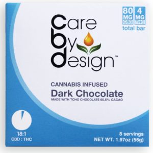 CBD Dark Chocolate Bar 18-to-1 - 10 Units