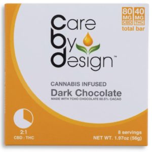 CBD Dark Chocolate Bar 2-to-1 - 10 Units