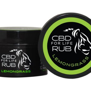CBD For Life Rub (Lemongrass - Pure CBD)