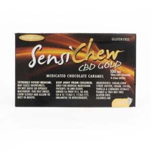 CBD Gold Chocolate Caramel - Sensi Chew