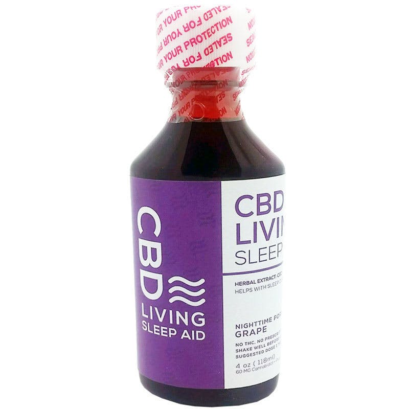 CBD Grape AM Syrup: 120mg CBD (CBD LIVING)