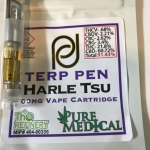 CBD Harle TSU 500mg Terp Pen