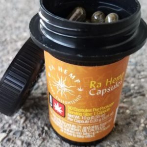 CBD Hemp Capsules - 50 pack