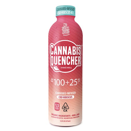 CBD Hibiscus Cannabis Quencher - 4:1 Ratio