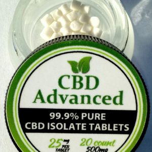 CBD Isolate Tablets by CBD Advanced