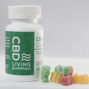 CBD Living 30ct 300mg Sour Gummy Bears