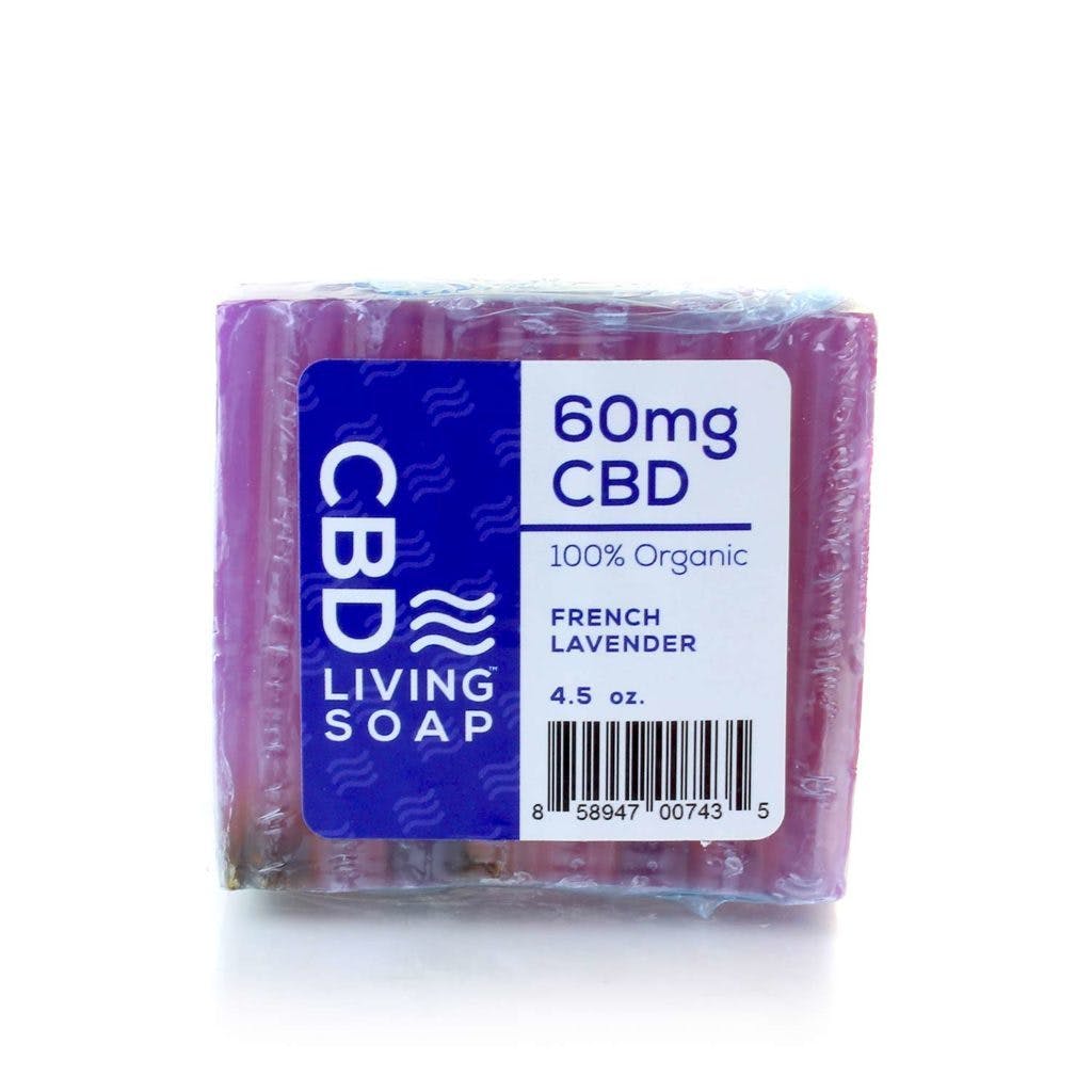 CBD LIVING: 60 MG CBD SOAP