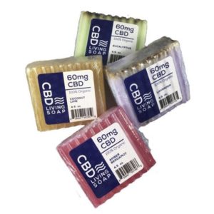 CBD Living 60 mg Soap - Eucalyptus
