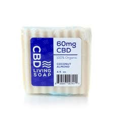 CBD Living Bath soap 60mg - Coconut Lime