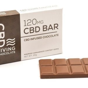 CBD Living - CBD Milk Chocolate (120 mg CBD)