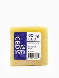 CBD Living Coconut Lime soap