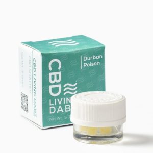 CBD Living Dabz Shatter - Durban Poison 500 mg