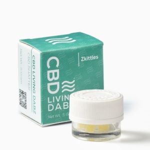 CBD Living Dabz Shatter - Zkittles 500 mg