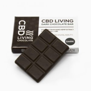 CBD Living Dark Chocolate Bar 120mg