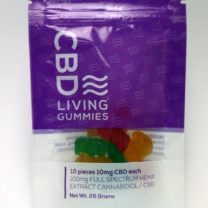 CBD Living Gummy Bears 100mg