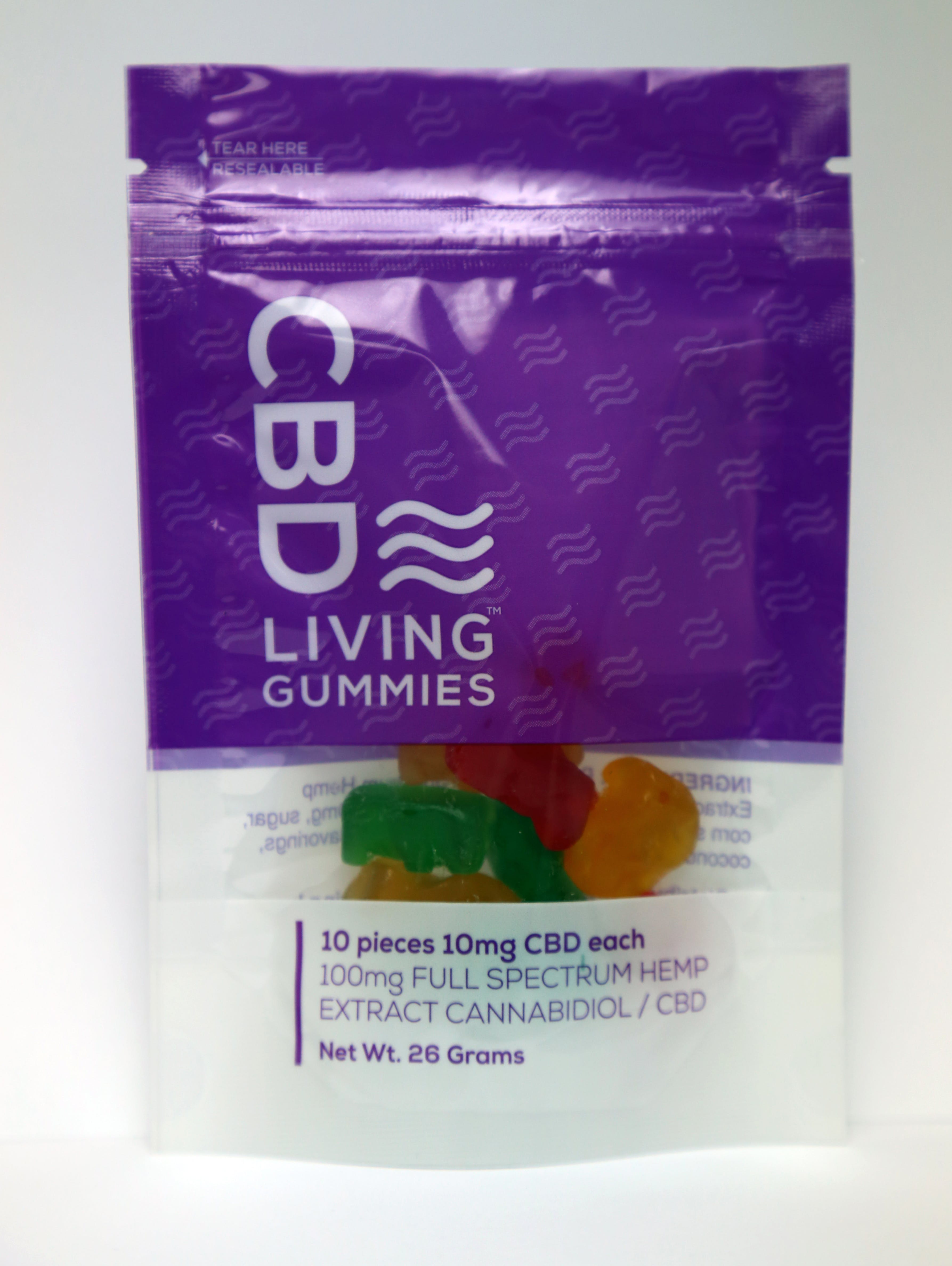 CBD Living- Gummy Bears 100mg