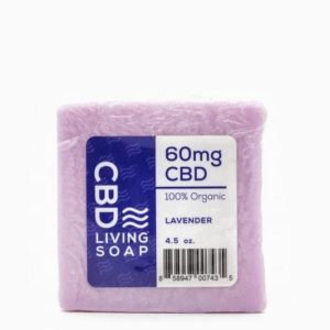 CBD Living Lavender soap