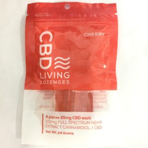 CBD Living - Lozenges Cherry 100mg