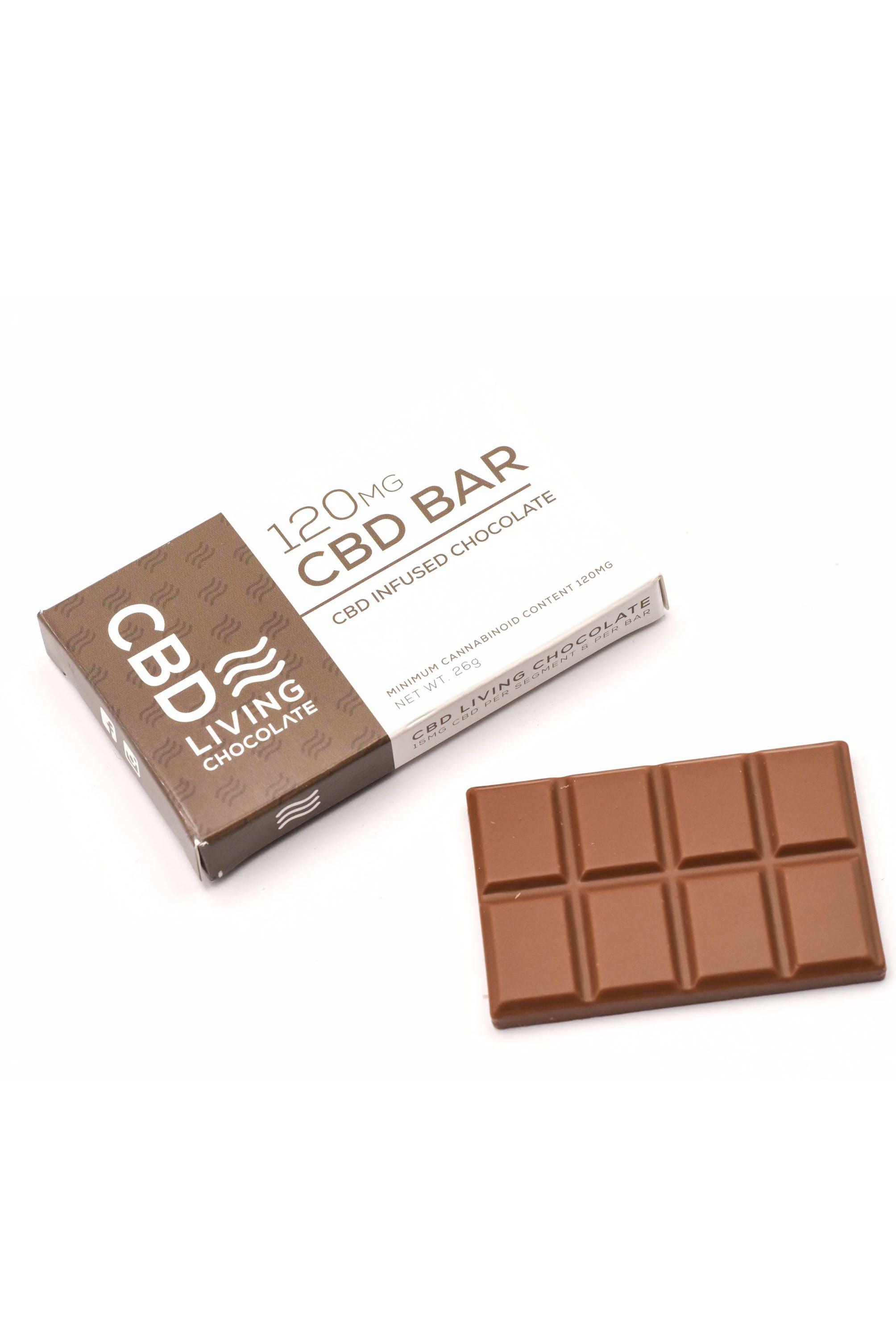 CBD Living- Milk Chocolate 120mg