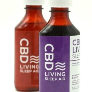 CBD Living - Sleep Aid Syrup 120mg CBD (Grape)