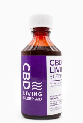 CBD Living - Sleep Aid Syrup Grape Flavor