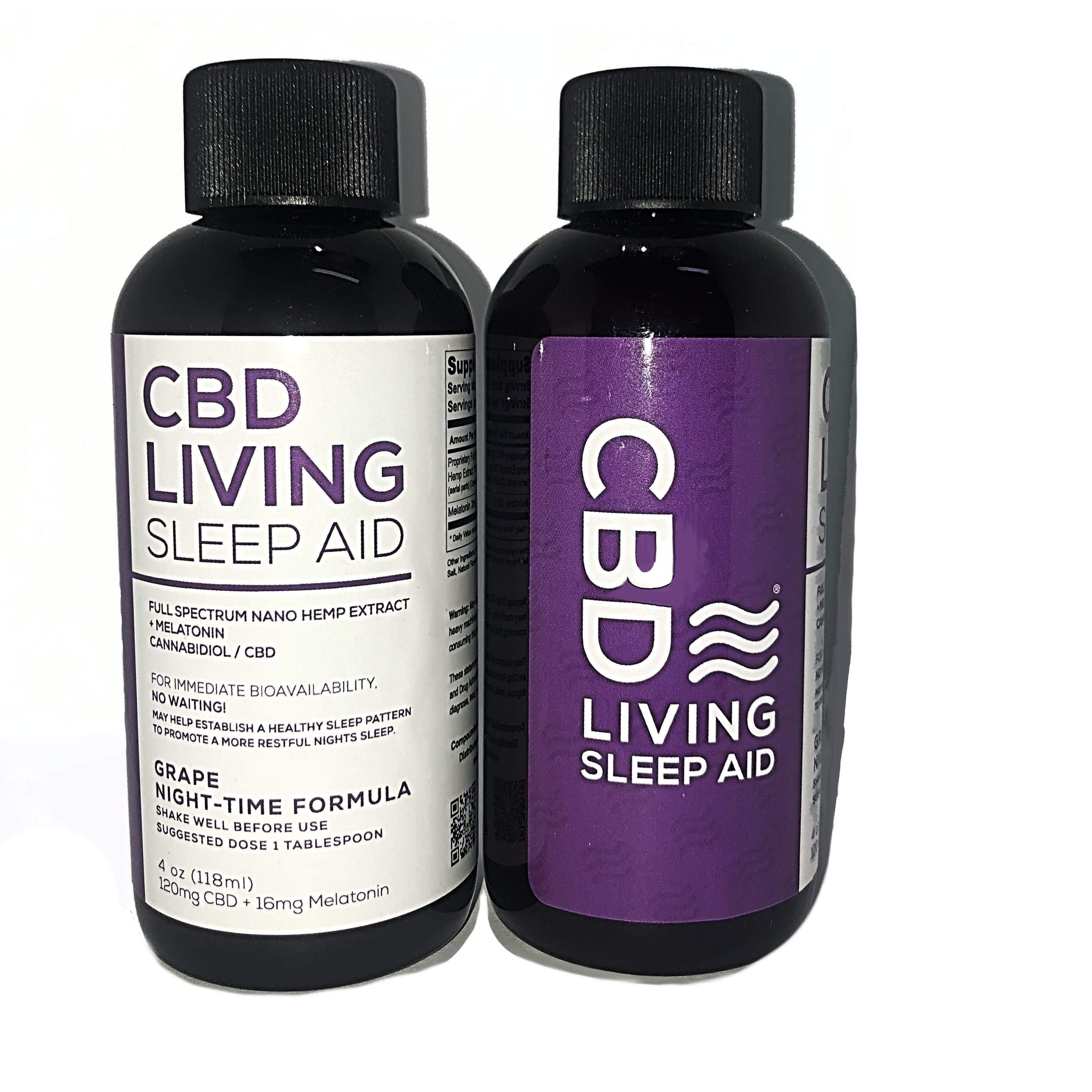 CBD Living- Sleep Aid Syrup (Grape)